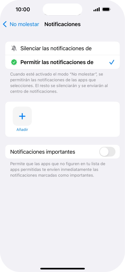 Pulsa el indicador junto a 