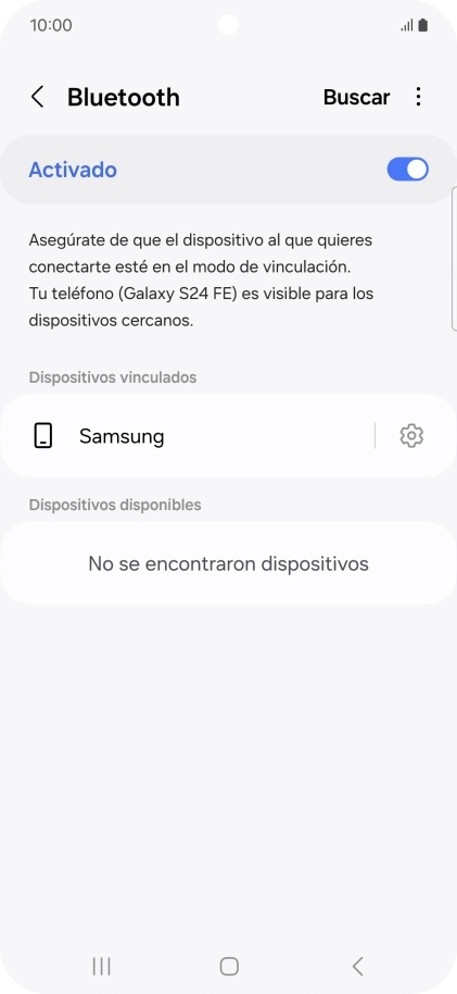 Pulsa la tecla de inicio para terminar y regresar a la pantalla de inicio.
