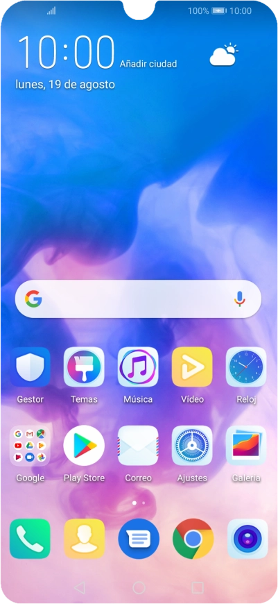 Cuando el icono de carga de batería aparece en la pantalla, el teléfono se está cargando.