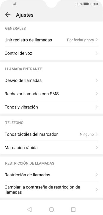 Pulsa Desvío de llamadas.