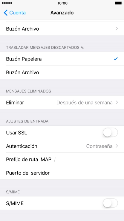 Pulsa el indicador junto a 