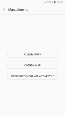 Pulsa CUENTA POP3.