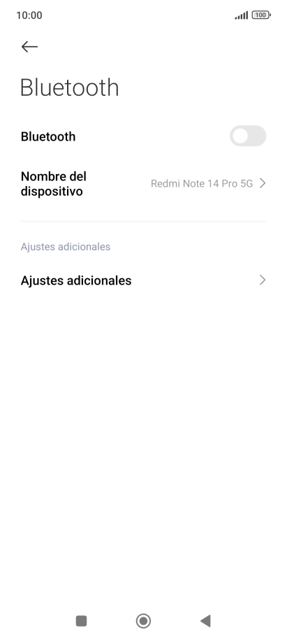 Pulsa el indicador junto a 