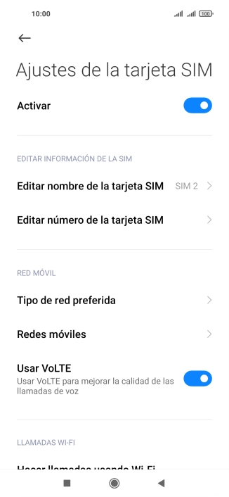 Pulsa el indicador junto a 