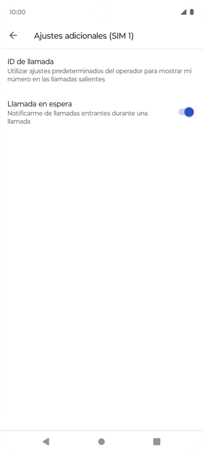 Pulsa el indicador junto a 