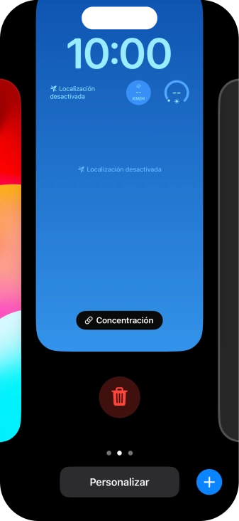 Pulsa el icono de eliminar.