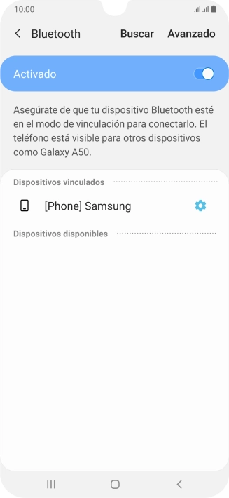 Pulsa la tecla de inicio para terminar y regresar a la pantalla de inicio.