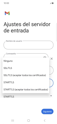 Pulsa SSL/TLS.