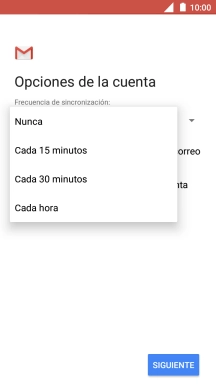 Pulsa el ajuste deseado.