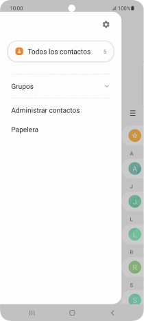 Pulsa Administrar contactos.
