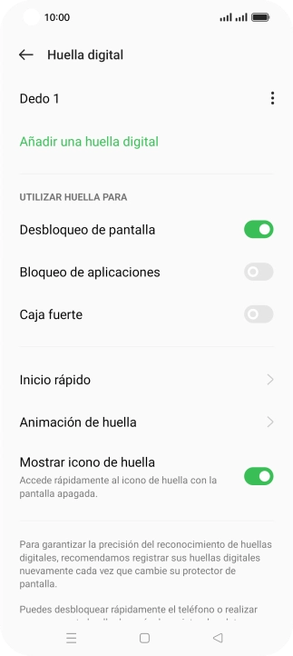 Pulsa la tecla de retroceso.