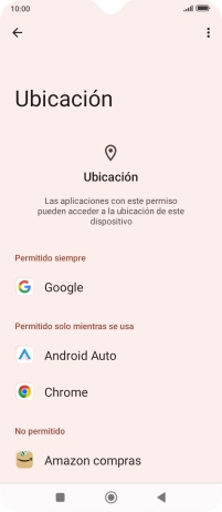 Pulsa la app deseada.