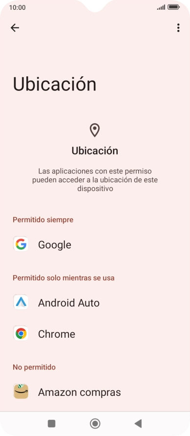 Pulsa la app deseada.