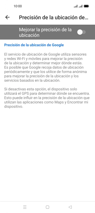 Si pulsas el indicador junto a 