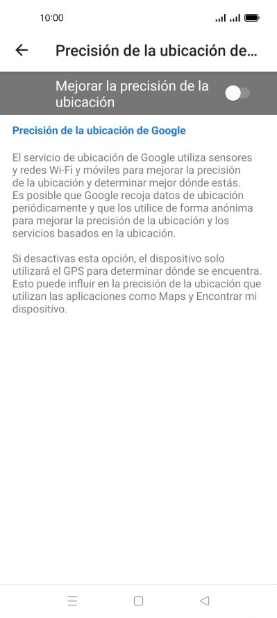 Si pulsas el indicador junto a 