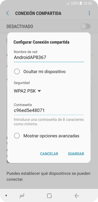 Pulsa en el campo bajo 