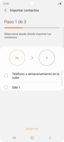 Pulsa el nombre de la tarjeta SIM.