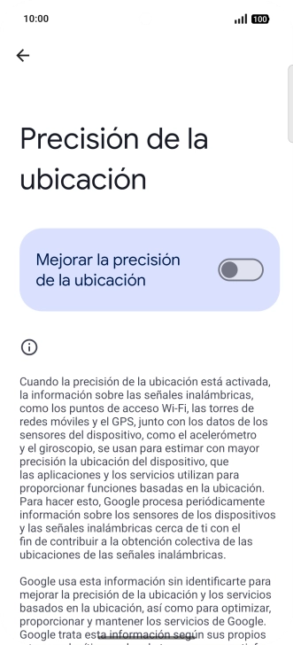 Si pulsas el indicador junto a 