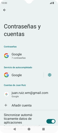 Pulsa la tecla de inicio para terminar y regresar a la pantalla de inicio.