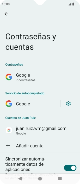 Pulsa la tecla de inicio para terminar y regresar a la pantalla de inicio.