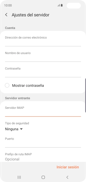 Pulsa la lista desplegable bajo 