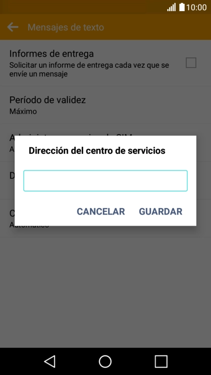 Introduce +34607003110 y pulsa GUARDAR.