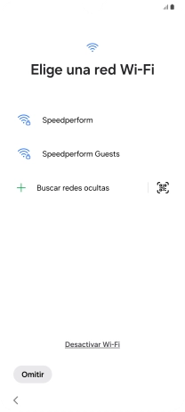 Pulsa la red wifi deseada.
