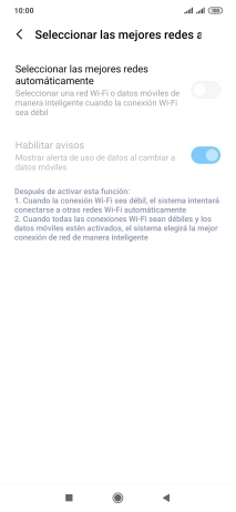 Pulsa el indicador junto a 