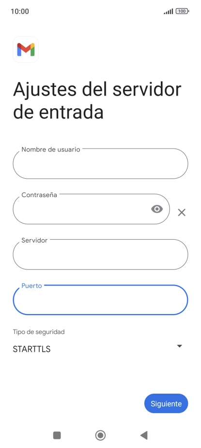 Pulsa la lista desplegable bajo 