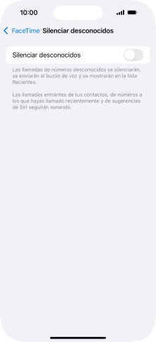 Pulsa el indicador junto a 