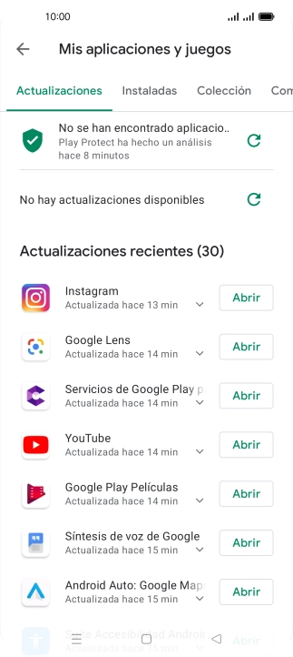 Pulsa Instaladas.