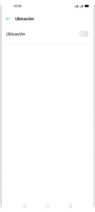 Pulsa el indicador para activar o desactivar la función.