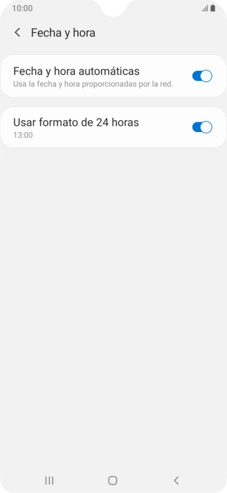 Pulsa la tecla de inicio para terminar y regresar a la pantalla de inicio.
