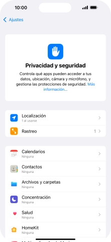 Pulsa Localización.