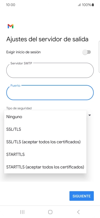 Pulsa SSL/TLS.