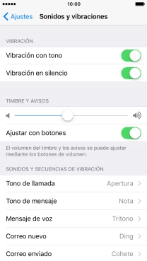 Pulsa Tono de llamada.