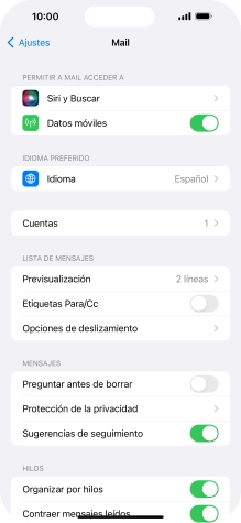 Pulsa Cuentas.