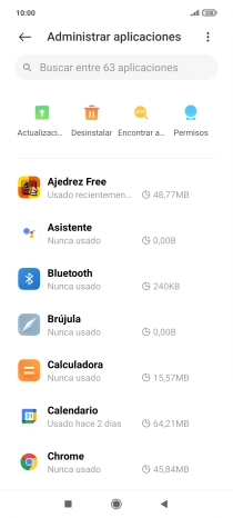 Pulsa la app deseada.