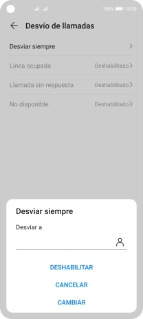 Pulsa DESHABILITAR.