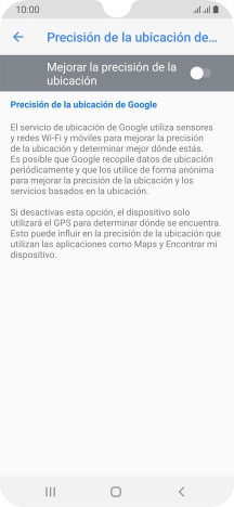 Pulsa el indicador junto a 