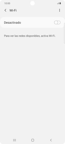 Pulsa el indicador para activar la función.