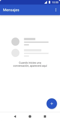 Pulsa el icono de nuevo mensaje.