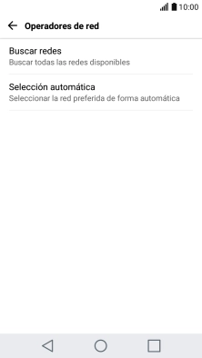 Pulsa Selección automática.