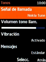 Selecciona Señal de llamada.