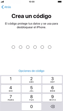 Pulsa Opciones de código.