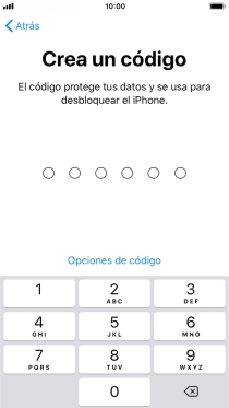 Pulsa Opciones de código.