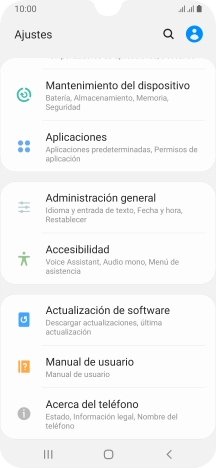 Pulsa Aplicaciones.