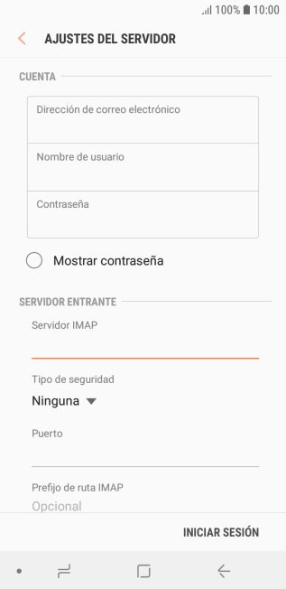 Pulsa la lista desplegable bajo 