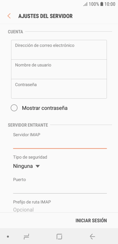 Pulsa la lista desplegable bajo 