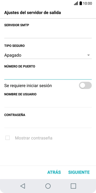 Pulsa SIGUIENTE.
